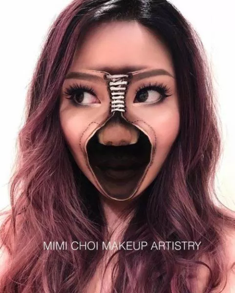 An astonishing makeup artist - #9 