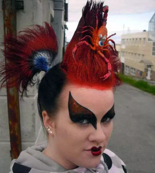 Craziest hairdos ever seen - #5 