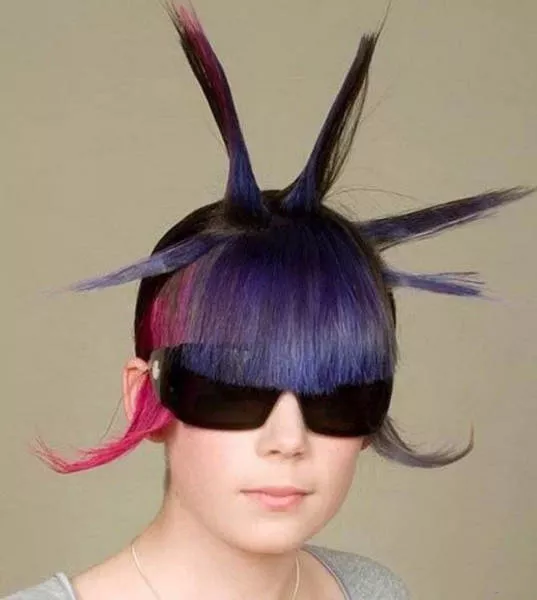 Craziest hairdos ever seen - #6 