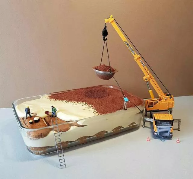 Gourmet miniature worlds