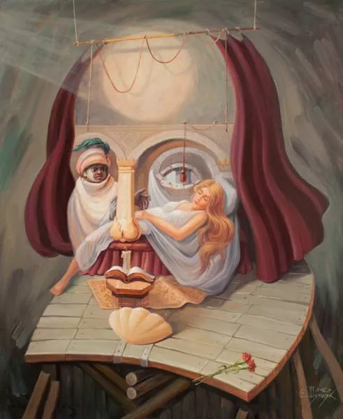 Optical illusion paintings - #8 