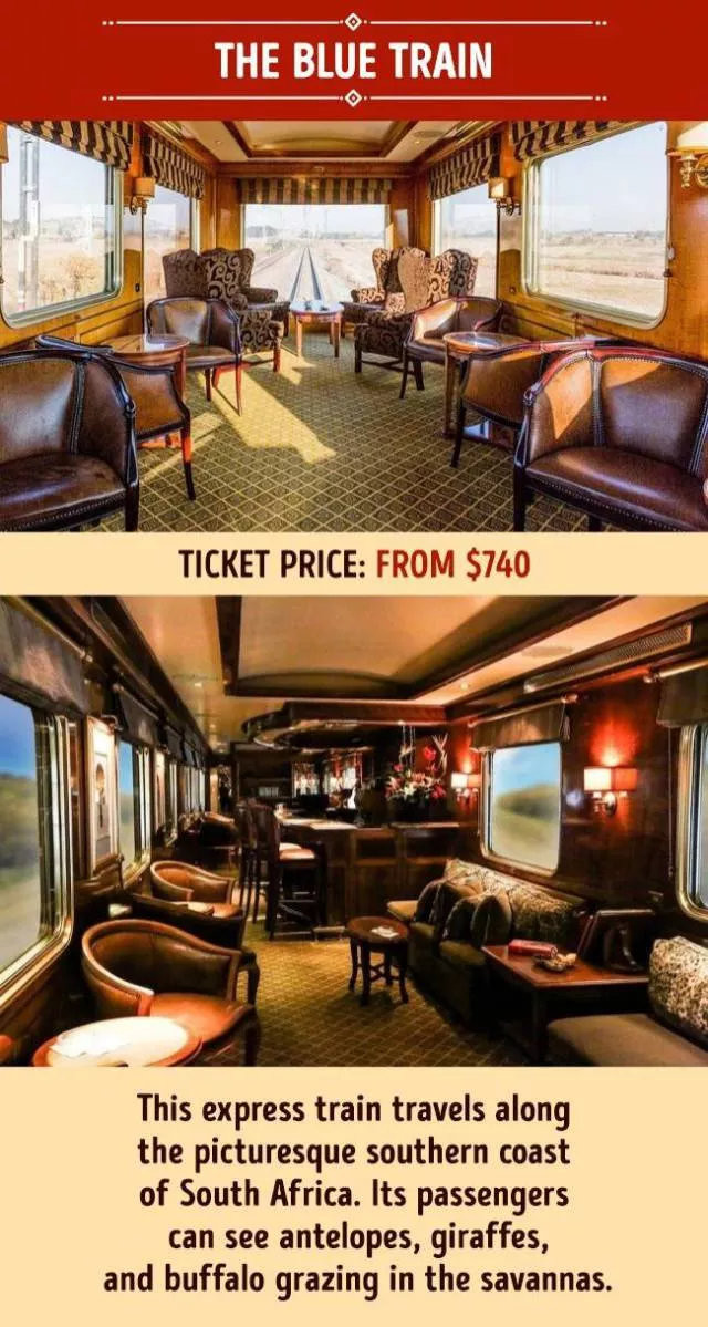 The most luxurious trains - #3 