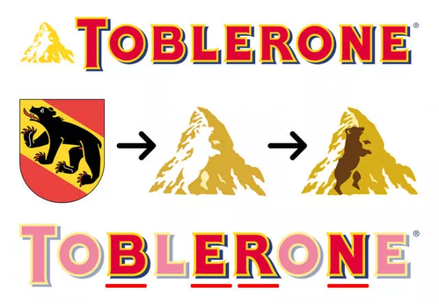 Les logos cachent toujours un message