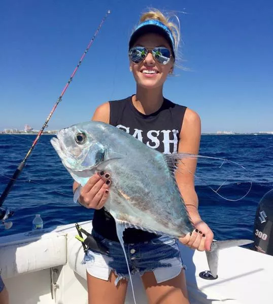 Blondes in bikinis in the fishing - #20 
