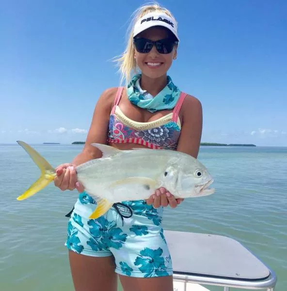 Blondes in bikinis in the fishing - #24 