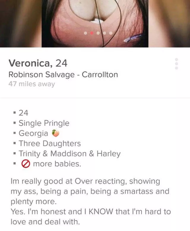 The most brutal profiles tinder - #26 