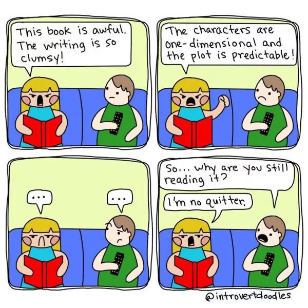 Pour les lecteurs de livres seulement