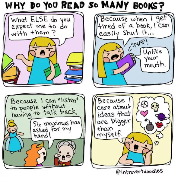Pour les lecteurs de livres seulement - #7 