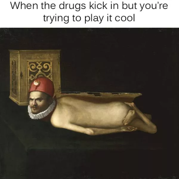 Medieval art with funny captions - #2 