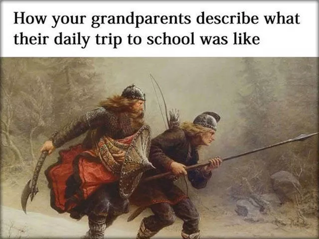 Medieval art with funny captions - #6 