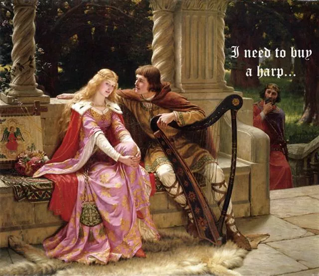 Medieval art with funny captions - #7 
