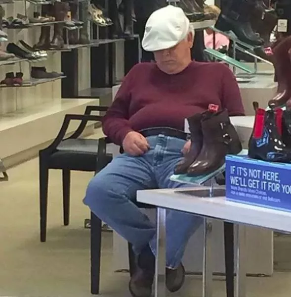 Driven by their wives to go shopping - #10 