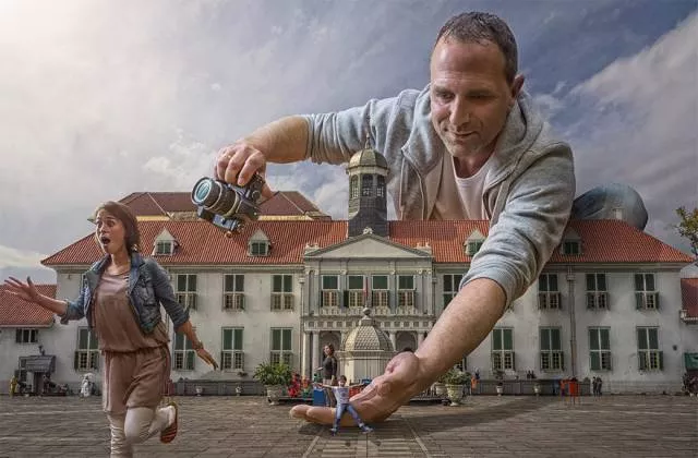 Les magnifiques scenes surrealistes de adrian sommeling