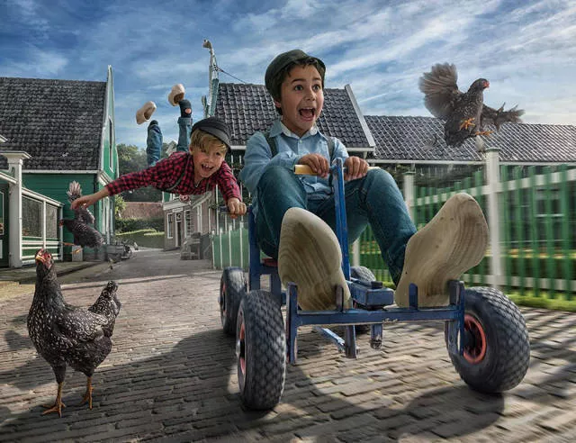 Les magnifiques scenes surrealistes de adrian sommeling - #29 
