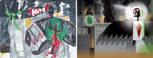 Une belle reproduction des dessins fait par des petits enfants - #21 