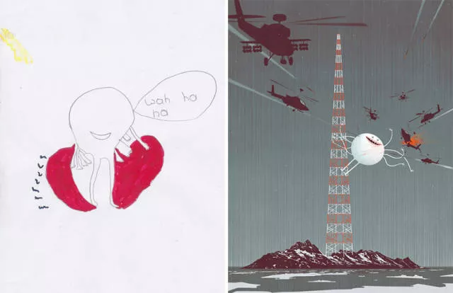 Une belle reproduction des dessins fait par des petits enfants - #22 