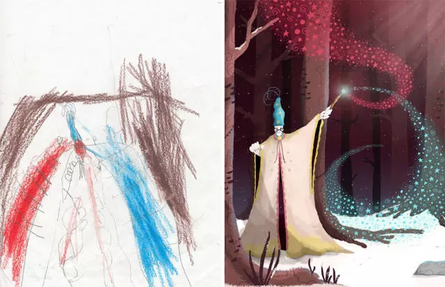Une belle reproduction des dessins fait par des petits enfants - #30 