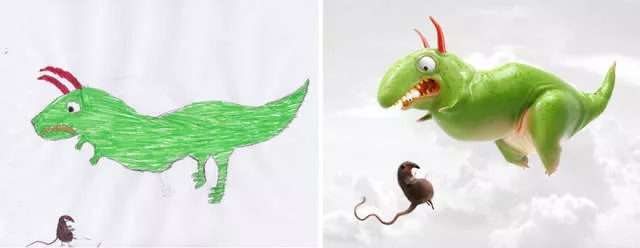 Une belle reproduction des dessins fait par des petits enfants - #31 