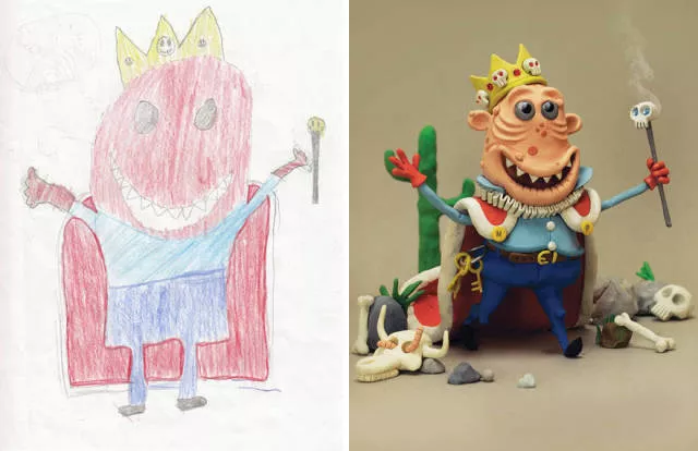 Une belle reproduction des dessins fait par des petits enfants - #34 