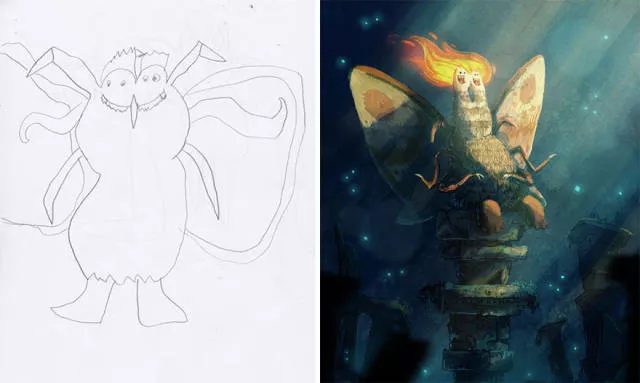 A beautiful reproduction of the drawings made by little childrens - #5 