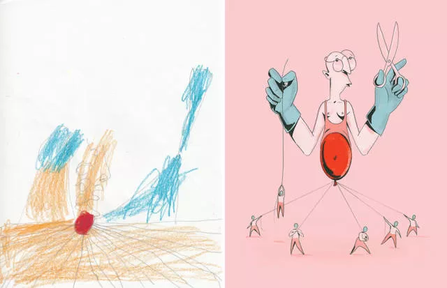 Une belle reproduction des dessins fait par des petits enfants - #64 