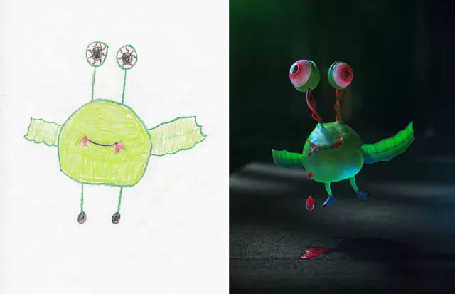 Une belle reproduction des dessins fait par des petits enfants - #69 