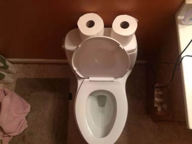 Toilet creativity - #10 