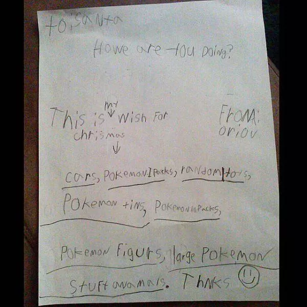 Funniest letters to santa - #13 
