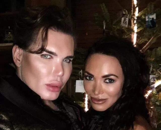 Human ken doll with his very hot fitness trainer