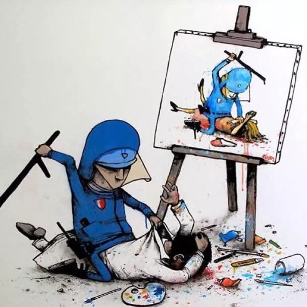 Des belles illustrations provocantes