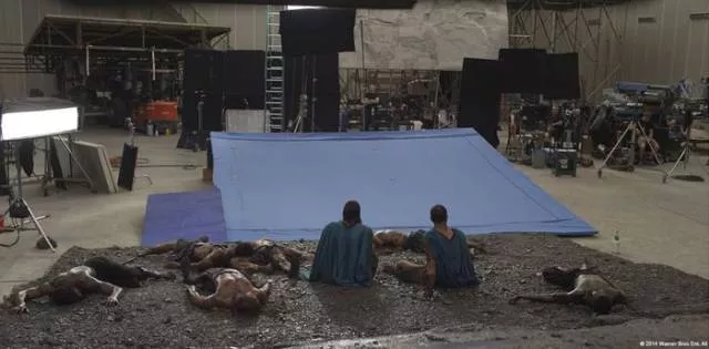Behind the scenes of the movie 300