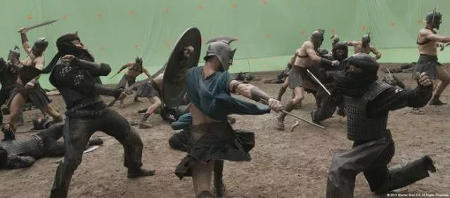 Behind the scenes of the movie 300 - #13 