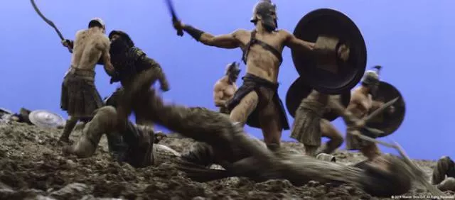 Les coulisses du tournage du film 300 - #15 