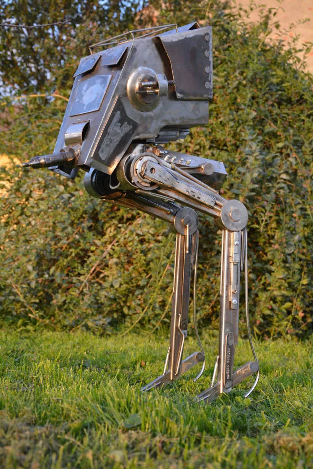 Handmade realistic robots - #17 