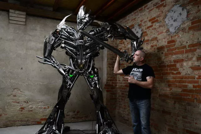 Handmade realistic robots - #2 