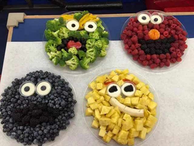 Playing with food is quite fun