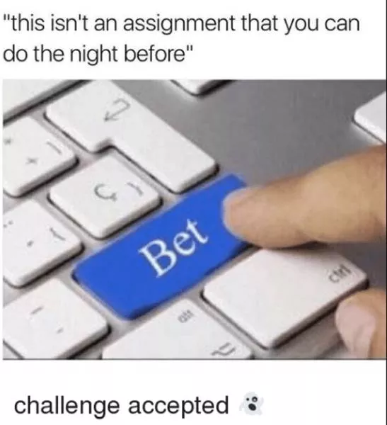 Challenge accepted - #1 