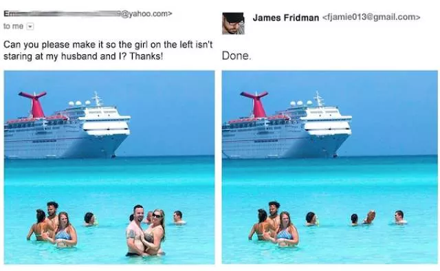 Please dont tell to james fridman to photoshop your pictures - #15 