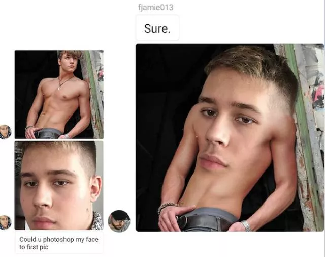 Please dont tell to james fridman to photoshop your pictures