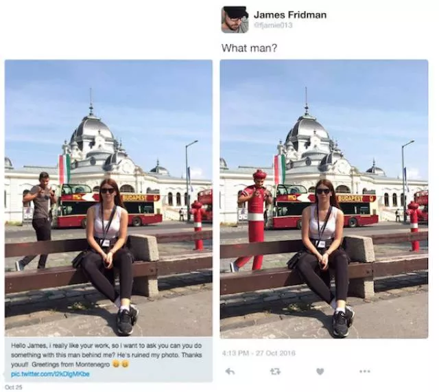 Sil vous plait ne dites pas a james fridman a photoshoper vos photos - #20 