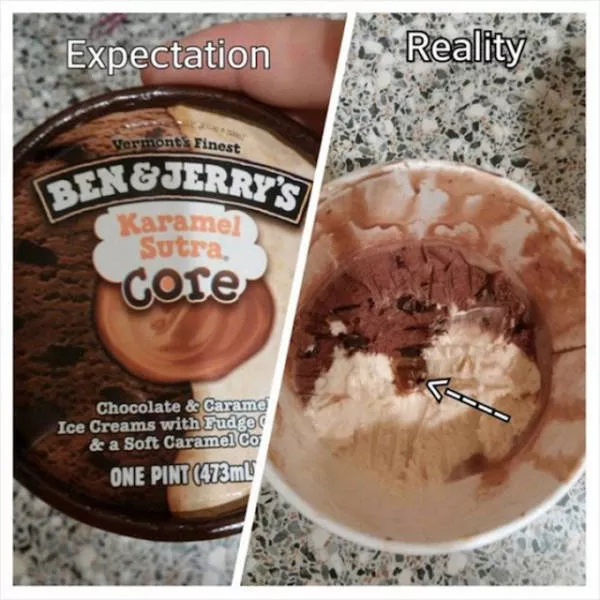 Realite versus attentes