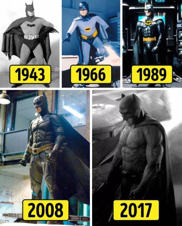 Visual evolution of iconic superheroes - #10 