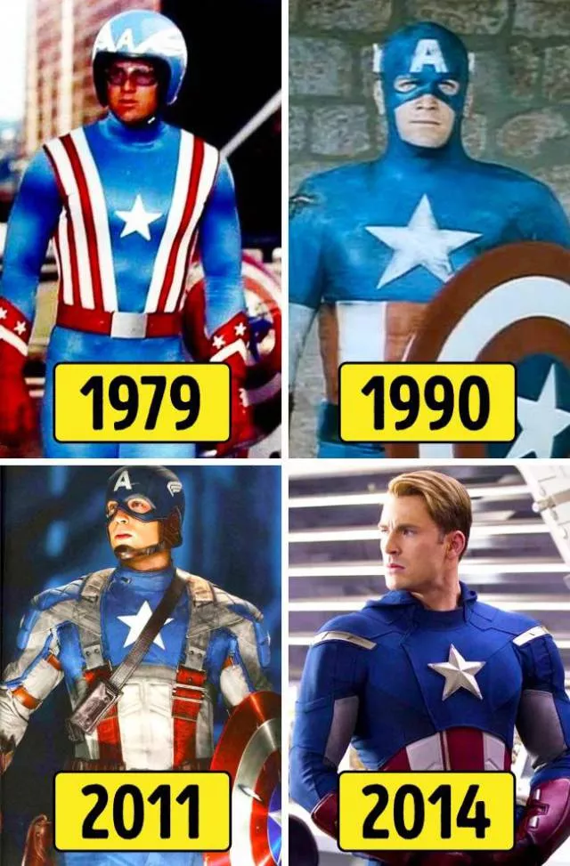 Evolution visuelle des super heros cultes - #3 