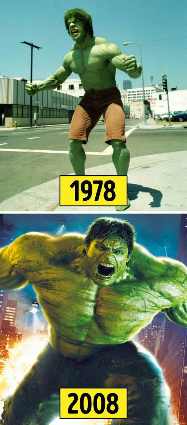 Visual evolution of iconic superheroes - #7 