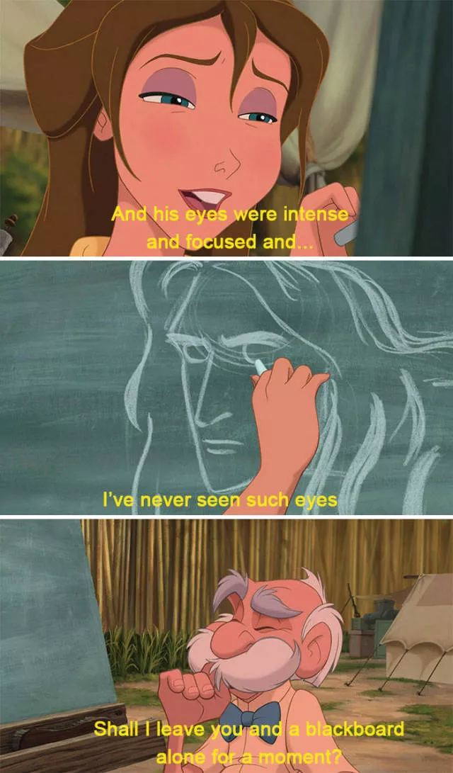 Jokes for adults in cartoons made for kids - #13 