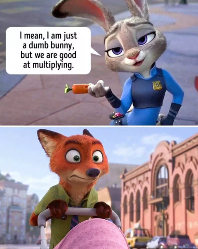 Jokes for adults in cartoons made for kids - #9 