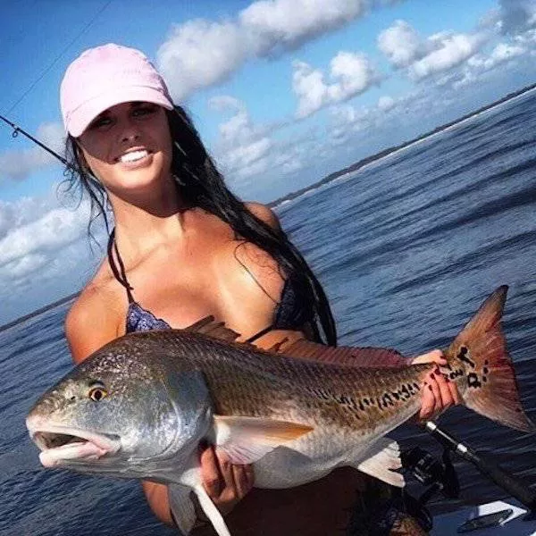 Hot fishing lady - #10 
