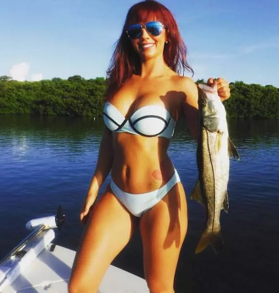 Hot fishing lady - #23 