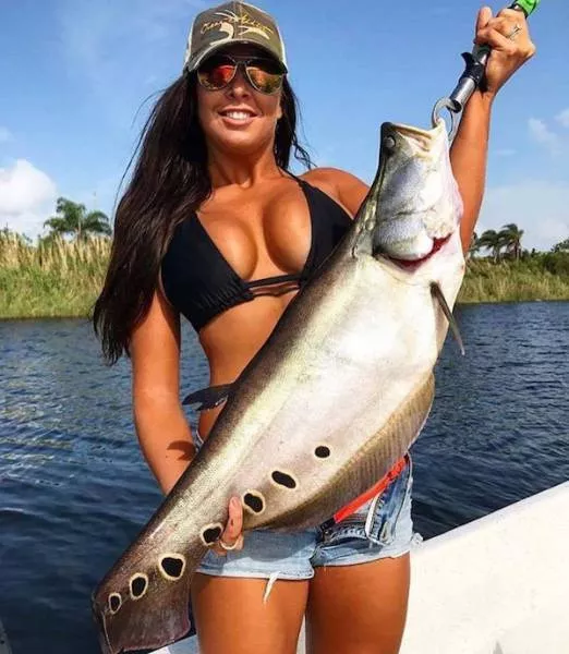 Hot fishing lady - #7 
