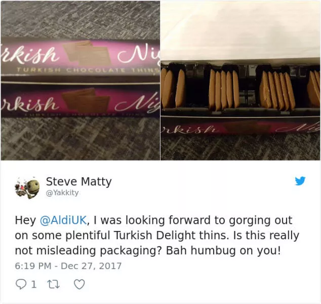 Do not believe in packaging - #16 